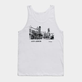 Ann Arbor Michigan Tank Top